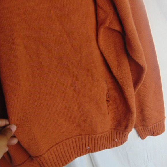 Mens Destructed Grunge Sweater - Picture 5 of 6